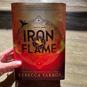 Iron Flame: The Empyrean (Book 2) with 1st edition sprayed edges